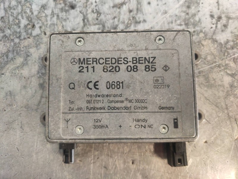 Recambio de modulo electronico para mercedes clase c (w203) familiar c 320 t cdi (203.220) referencia OEM IAM 2118200885  