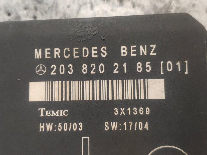 Recambio de modulo electronico para mercedes clase c (w203) familiar c 320 t cdi (203.220) referencia OEM IAM 2038202185  