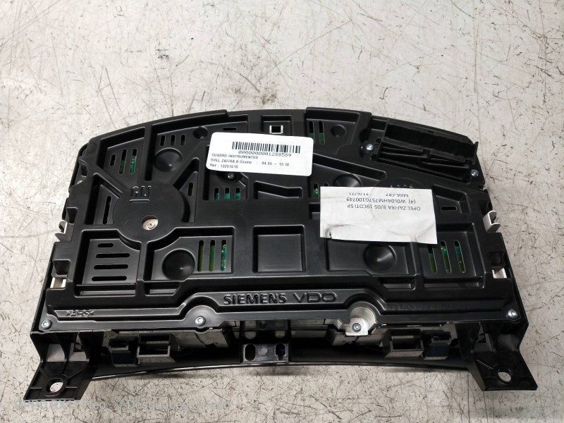 Recambio de cuadro instrumentos para opel zafira b cosmo referencia OEM IAM 13251615 BM SW7655