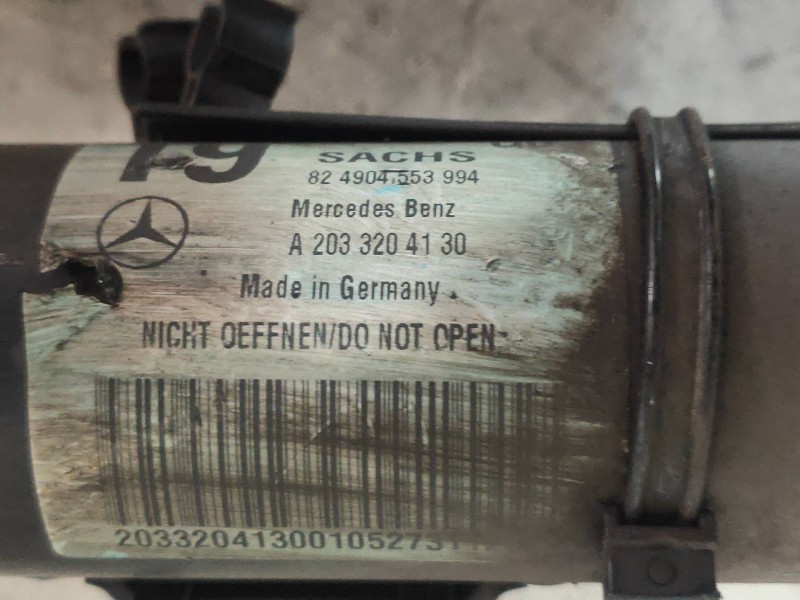 Recambio de amortiguador delantero izquierdo para mercedes clase c (w203) familiar c 320 t cdi (203.220) referencia OEM IAM A203