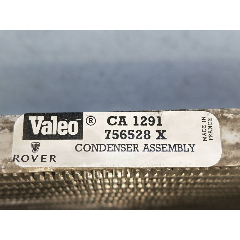 Recambio de condensador / radiador aire acondicionado para mg rover serie 45 (rt) 2.0 td referencia OEM IAM 756528X  