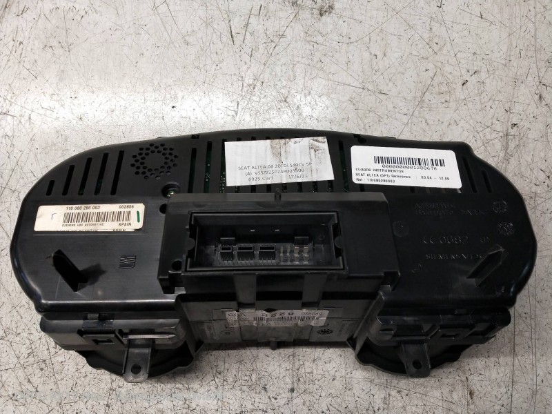 Recambio de cuadro instrumentos para seat altea (5p1) reference referencia OEM IAM 110080280003 5P0920822E 