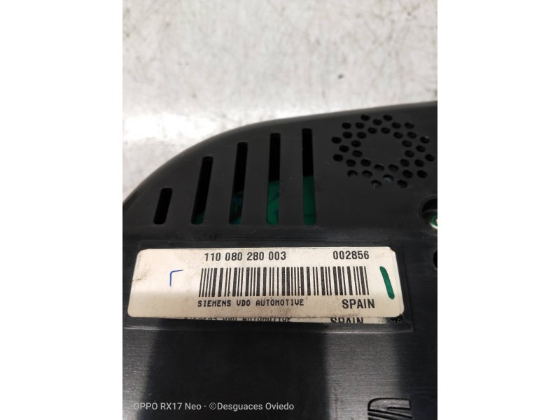 Recambio de cuadro instrumentos para seat altea (5p1) reference referencia OEM IAM 110080280003 5P0920822E 