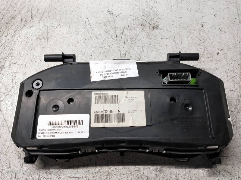 Recambio de cuadro instrumentos para renault clio grandtour business referencia OEM IAM 8201060299A  