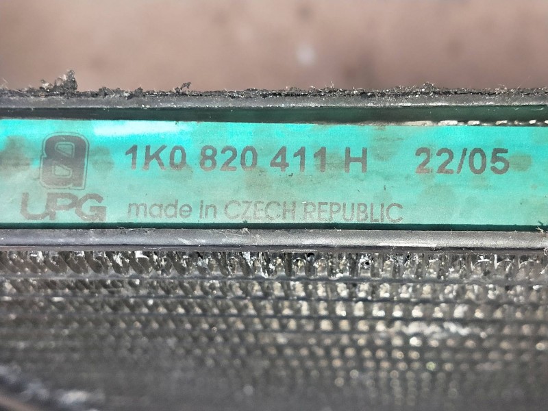 Recambio de condensador / radiador aire acondicionado para seat altea (5p1) stylance / style referencia OEM IAM 1K0820411H  