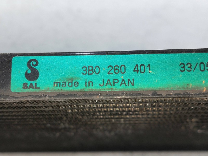 Recambio de condensador / radiador aire acondicionado para skoda superb (3u4) 2.0 tdi dpf referencia OEM IAM 3B0260401  