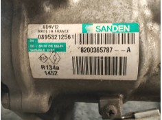 Recambio de compresor aire acondicionado para renault clio iii 1.4 16v referencia OEM IAM 8200365787A SD6V121452  2