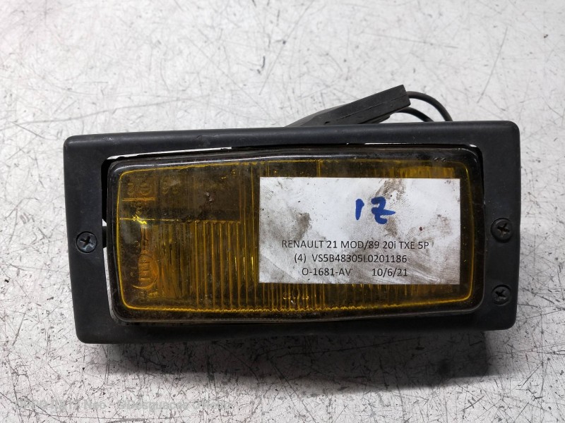 Recambio de faro antiniebla izquierdo para renault 21 berlina (b/l48) gtx referencia OEM IAM   