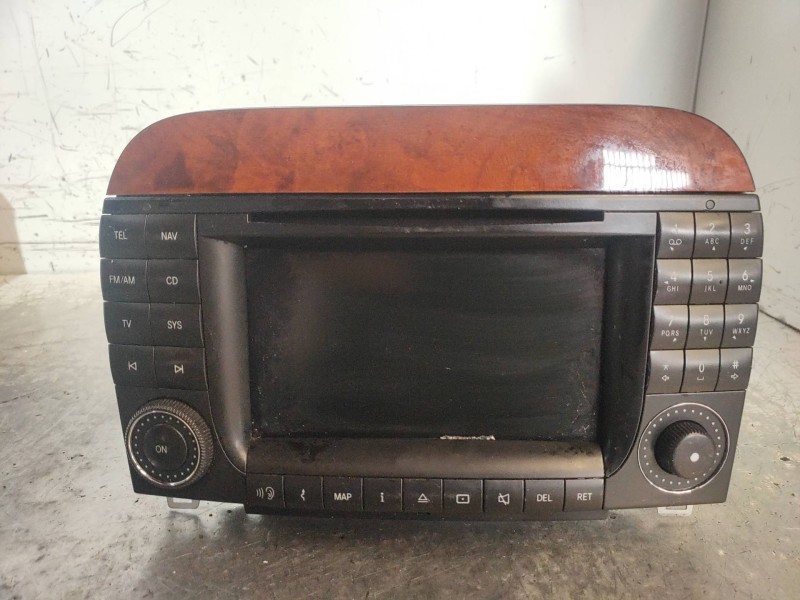 Recambio de sistema audio / radio cd para mercedes clase s (w220) berlina 320 cdi (220.025) referencia OEM IAM A2208205889 76125