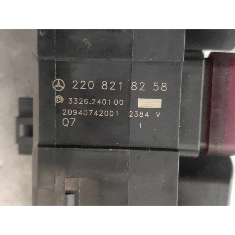 Recambio de mando multifuncion para mercedes clase s (w220) berlina 320 cdi (220.025) referencia OEM IAM 2208218258 3326240100 