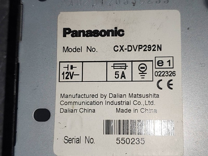 Recambio de sistema dvd para mercedes clase s (w220) berlina 320 cdi (220.025) referencia OEM IAM CXDVP292N  