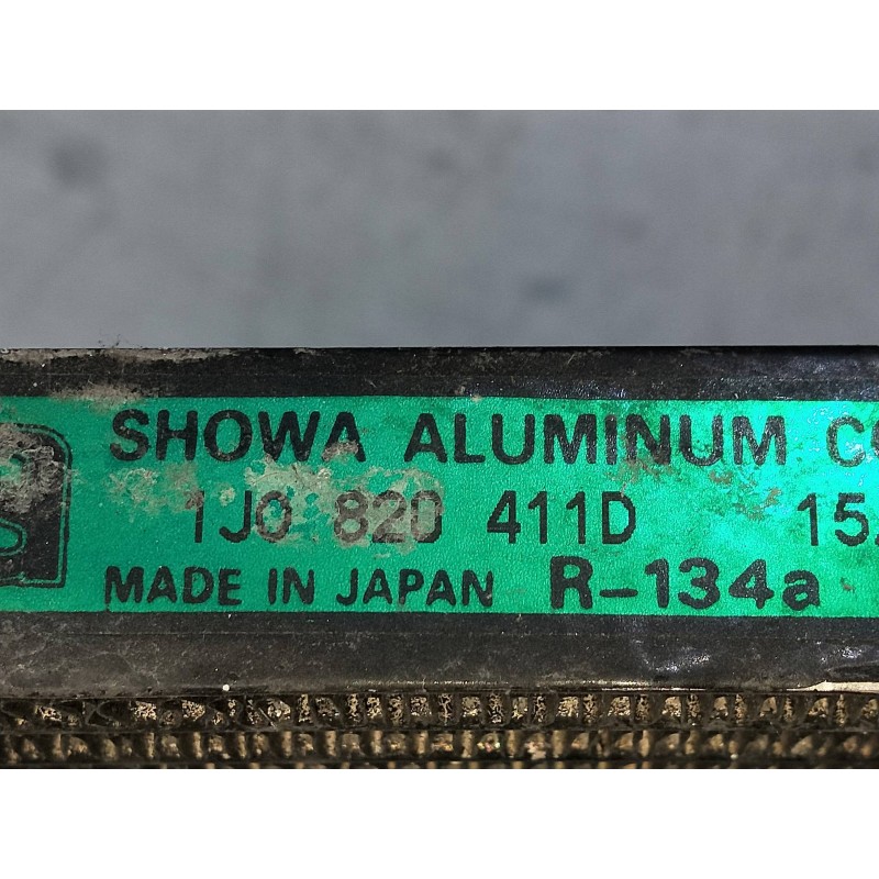 Recambio de condensador / radiador aire acondicionado para volkswagen bora berlina (1j2) 1.9 tdi referencia OEM IAM 1J0820411D  