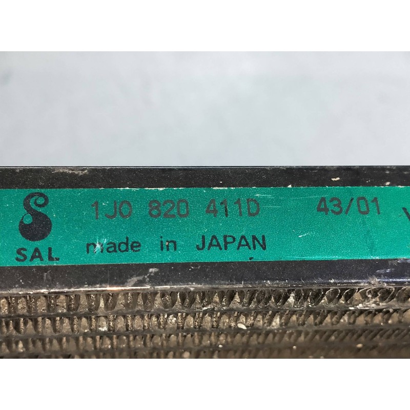 Recambio de condensador / radiador aire acondicionado para volkswagen bora berlina (1j2) 1.9 tdi referencia OEM IAM 1J0820411D  