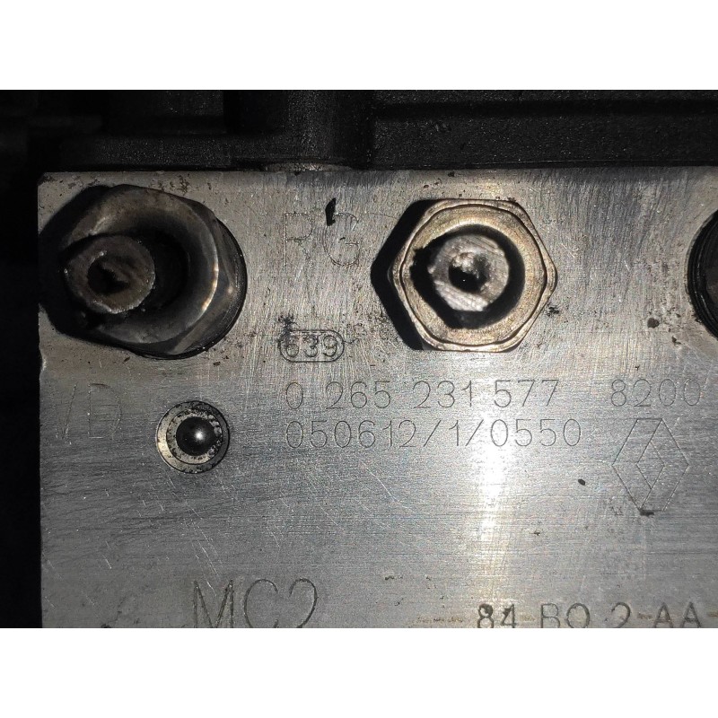 Recambio de abs para renault megane ii coupe/cabrio confort authentique referencia OEM IAM 0265231577 8200377455 0265800440