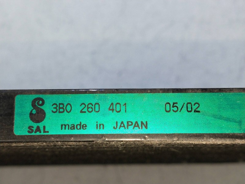 Recambio de condensador / radiador aire acondicionado para volkswagen passat berlina (3b3) 1.8 20v turbo referencia OEM IAM 3B02