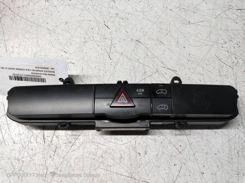 Recambio de mando multifuncion para mercedes sprinterii caja cerrada (desde 01.06) 216 (906.613) referencia OEM IAM A9068701010 