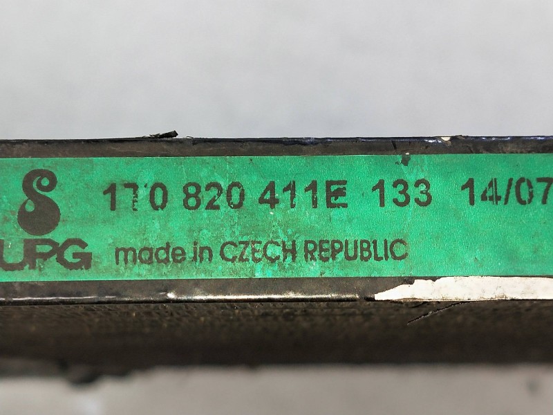 Recambio de condensador / radiador aire acondicionado para volkswagen touran (1t2) highline referencia OEM IAM 1T0820411E  