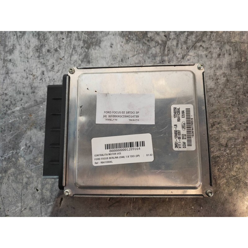 Recambio de centralita motor uce para ford focus berlina (cak) 1.8 tdci (3p) referencia OEM IAM R0411C004L 3M5112A650LB 12240250