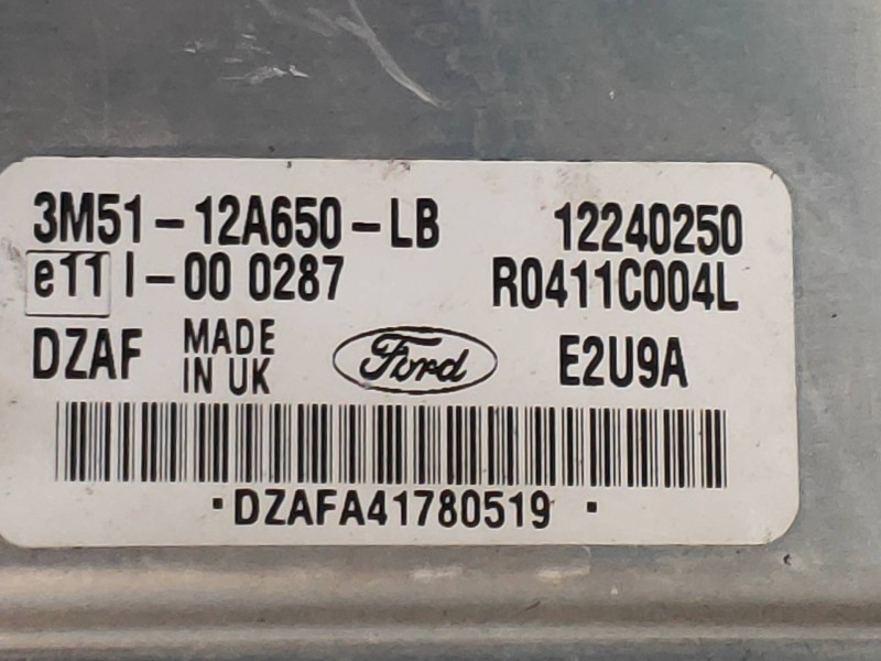 Recambio de centralita motor uce para ford focus berlina (cak) 1.8 tdci (3p) referencia OEM IAM R0411C004L 3M5112A650LB 12240250