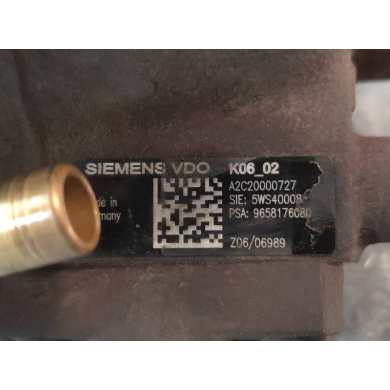 Recambio de bomba inyeccion para mazda 2 berlina (dy) 1.4 crtd active referencia OEM IAM A2C20000727 9658176080 5WS40008