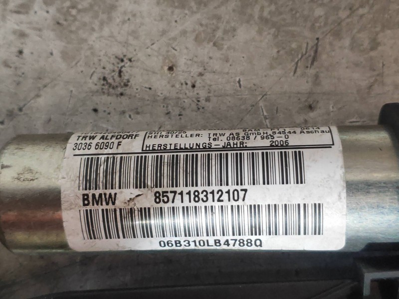 Recambio de airbag cortina delantero derecho para bmw serie 3 coupe (e92) 330i referencia OEM IAM 857118312107  