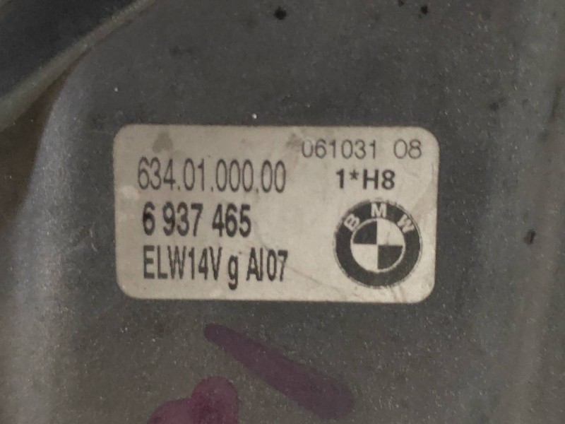 Recambio de faro antiniebla izquierdo para bmw serie 3 coupe (e92) 330i referencia OEM IAM 6937465 634010000 63177839865