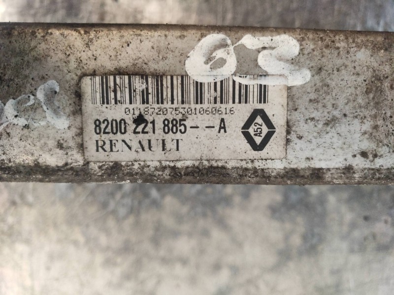 Recambio de intercooler para nissan kubistar (x76) pro (l1) referencia OEM IAM 8200221885A  