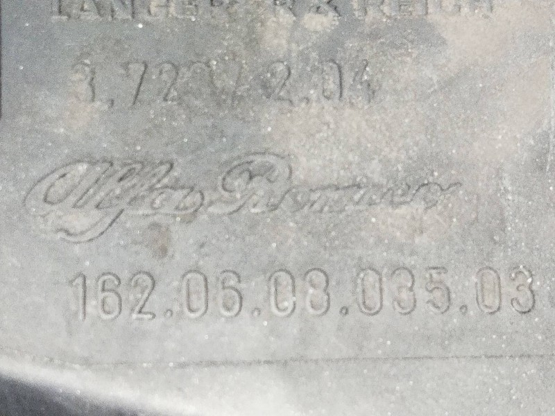 Recambio de intercooler para alfa romeo 90 2.4 turbodiesel referencia OEM IAM 162060803503 37237204  Recambio de intercooler para alfa romeo 90 2.4 turbodiesel referencia OEM IAM 162060803503 37237204