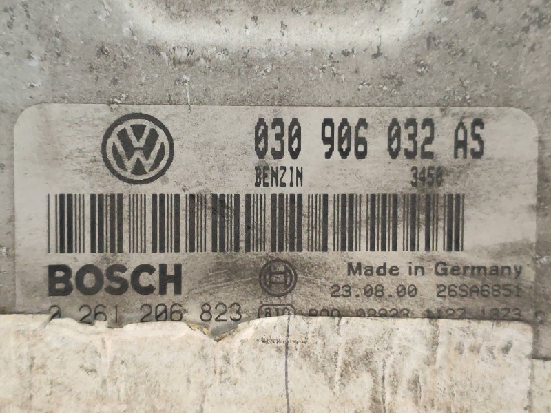 Recambio de centralita motor uce para seat arosa (6h1) select referencia OEM IAM 0261206823 030906032AS 