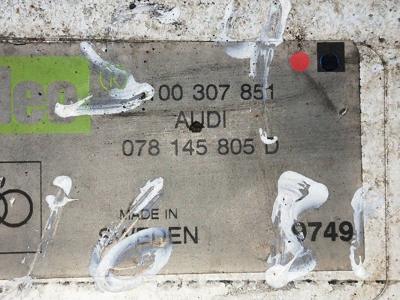 Recambio de intercooler para audi s4 berlina (b5) s4 berlina referencia OEM IAM 078145805D 100307851  Recambio de intercooler para audi s4 berlina (b5) s4 berlina referencia OEM IAM 078145805D 100307851