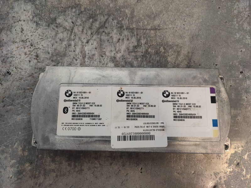 Recambio de modulo bluetooth para bmw serie 5 lim. (f10) 525d referencia OEM IAM 8410923109101  
