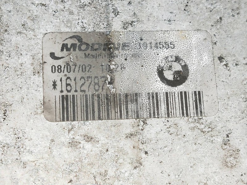 Recambio de intercooler para bmw serie 5 berlina (e39) 530d referencia OEM IAM 1612787  