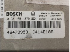 Recambio de centralita motor uce para fiat multipla (186) jtd 105 elx referencia OEM IAM 0281001879 46479993 C414E186 2