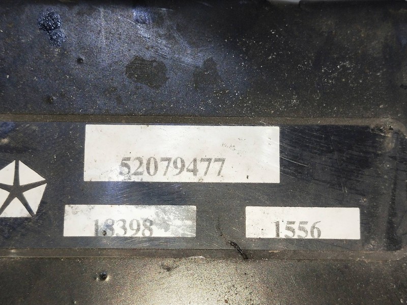 Recambio de intercooler para jeep gr.cherokee (zj)/(z) 2.5 turbodiesel referencia OEM IAM 52079477   Recambio de intercooler para jeep gr.cherokee (zj)/(z) 2.5 turbodiesel referencia OEM IAM 52079477