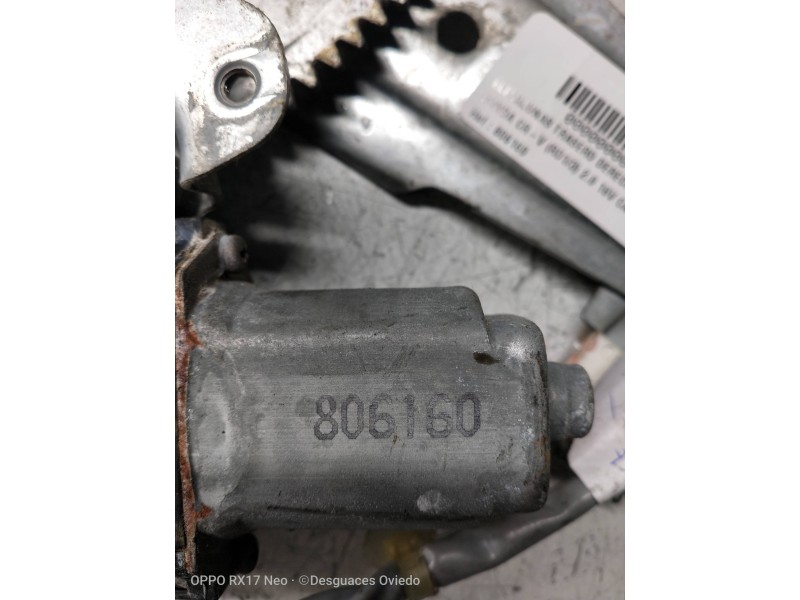 Recambio de elevalunas trasero derecho para honda cr-v (rd1/3) 2.0 16v cat referencia OEM IAM 806160  5P