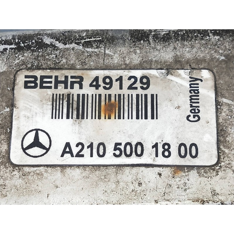 Recambio de intercooler para mercedes clase e (w210) berlina diesel e 250 diesel (210.010) referencia OEM IAM 2105001800 49129  Recambio de intercooler para mercedes clase e (w210) berlina diesel e 250 diesel (210.010) referencia OEM IAM 2105001800 49129
