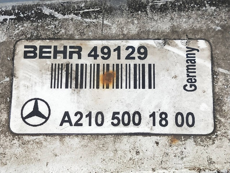 Recambio de intercooler para mercedes clase e (w210) berlina diesel e 250 diesel (210.010) referencia OEM IAM 2105001800 49129  Recambio de intercooler para mercedes clase e (w210) berlina diesel e 250 diesel (210.010) referencia OEM IAM 2105001800 49129