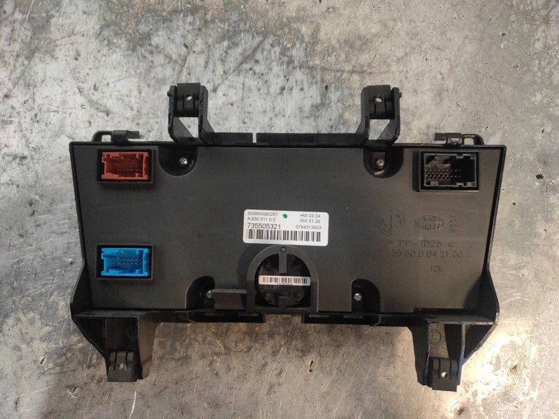 Recambio de mando calefaccion / aire acondicionado para lancia delta (181) s referencia OEM IAM 735505321 A83031100 