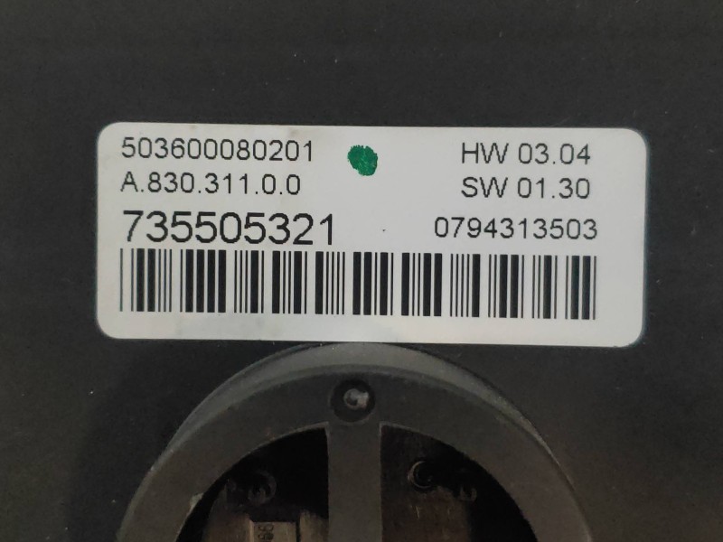 Recambio de mando calefaccion / aire acondicionado para lancia delta (181) s referencia OEM IAM 735505321 A83031100 