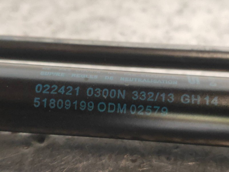 Recambio de amortiguadores maletero / porton para lancia delta (181) s referencia OEM IAM 51809199  