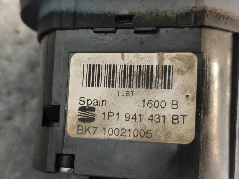 Recambio de mando luces para seat leon (1p1) reference referencia OEM IAM 1P1941431BT  