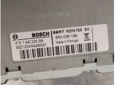 Recambio de sistema audio / radio cd para seat leon (1p1) reference referencia OEM IAM 5P0035186 7640236366  2