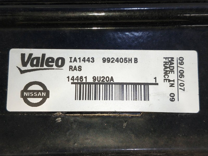 Recambio de intercooler para nissan note (e11e) 1.5 dci turbodiesel cat referencia OEM IAM 144619U20A 992405HB 