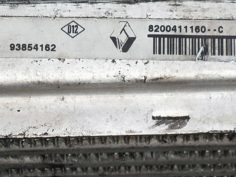 Recambio de intercooler para nissan primastar (x83) referencia OEM IAM 8200411160C 93854162 