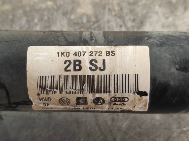 Recambio de transmision delantera derecha para seat leon (1p1) reference referencia OEM IAM 1K2407272BS  