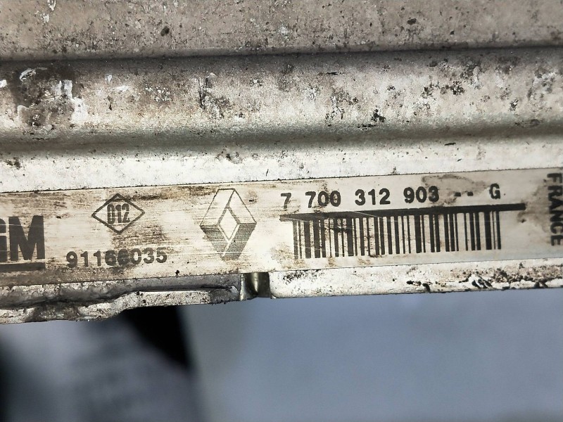 Recambio de intercooler para nissan primastar (x83) 1.9 dci diesel cat referencia OEM IAM 7700312903G 91166035 