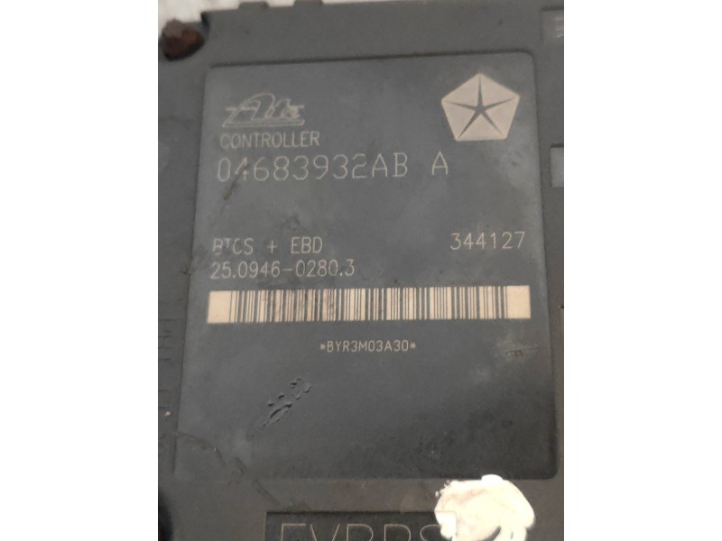 Recambio de abs para chrysler voyager (rg) 2.5 crd se grand voyager referencia OEM IAM 25094602803 04683932AB 