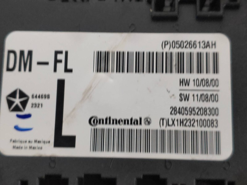 Recambio de modulo electronico para lancia thema gold referencia OEM IAM 05026613AH 2840595208300 