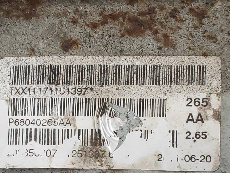 Recambio de diferencial trasero para lancia thema gold referencia OEM IAM P68040265AA  