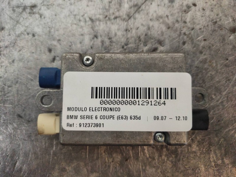 Recambio de modulo electronico para bmw serie 6 coupe (e63) 635d referencia OEM IAM 912373901 14404710 